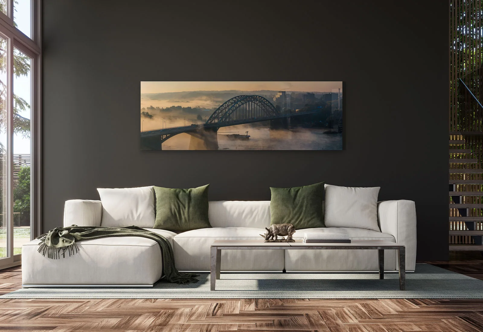Artist Plexiglas 5mm Drone Paul Beckers Nijmegen — luchtfoto Nijmegen, afbeelding 2