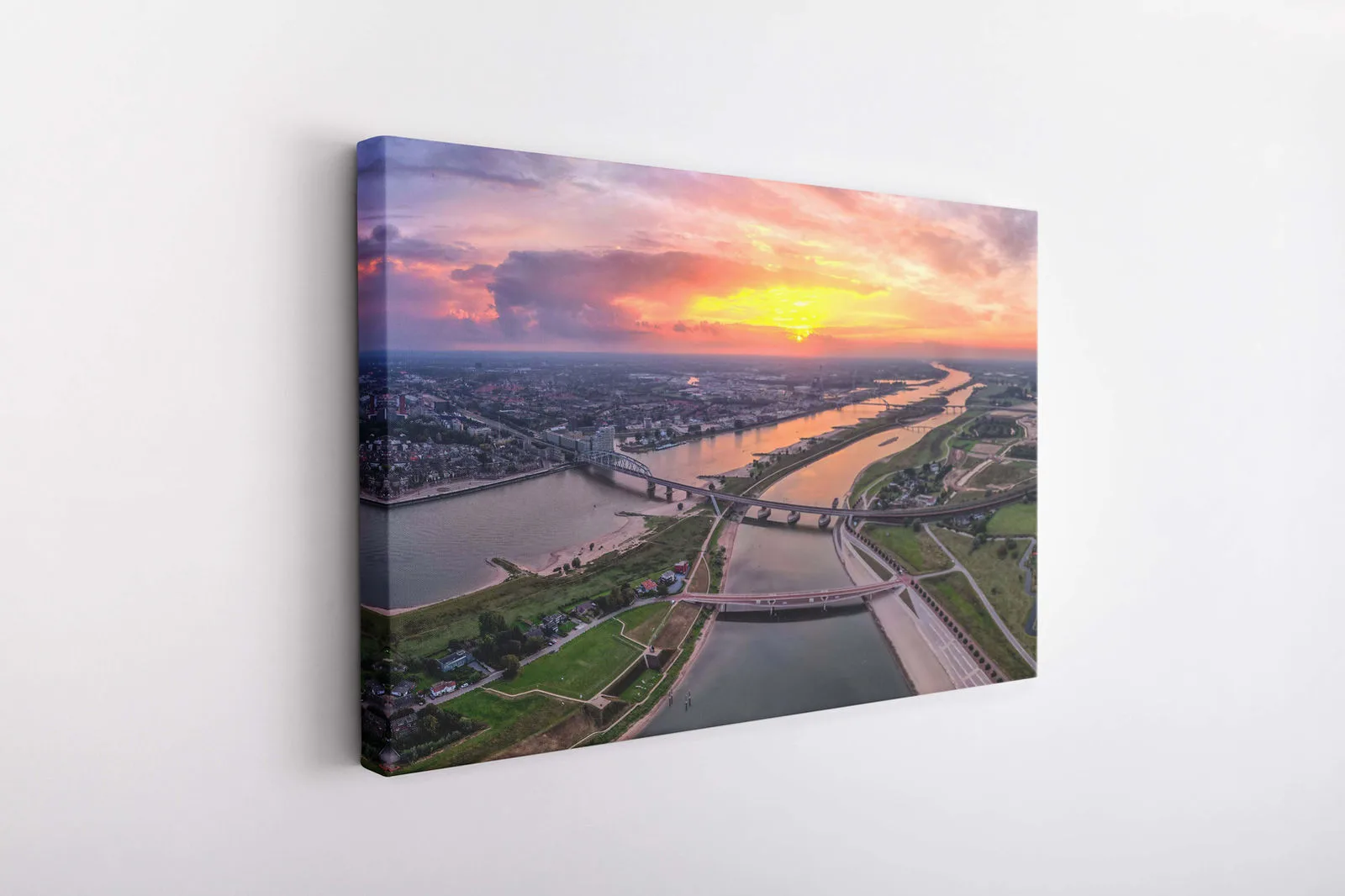 Canvas Drone Paul Beckers Nijmegen — luchtfoto Nijmegen, afbeelding 3