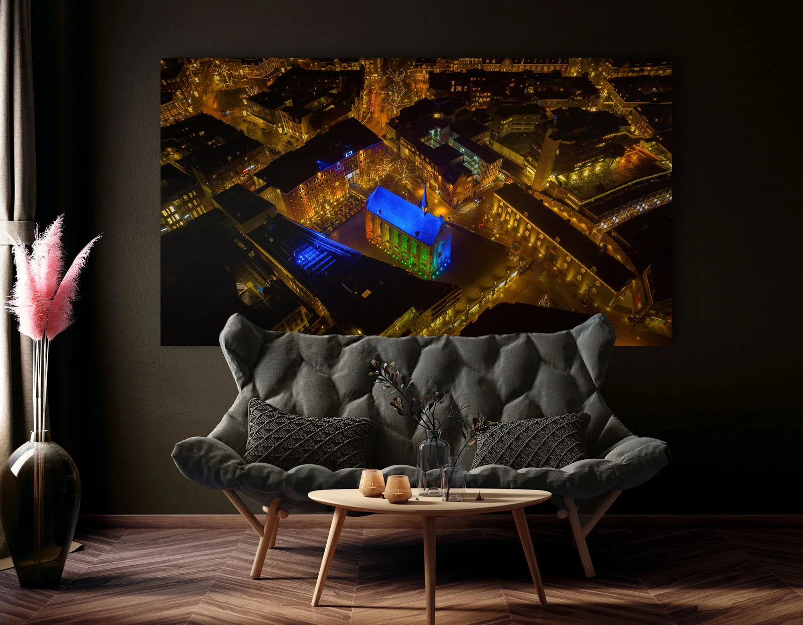 Dibond Premium Drone Paul Beckers Nijmegen — luchtfoto Nijmegen, afbeelding 4