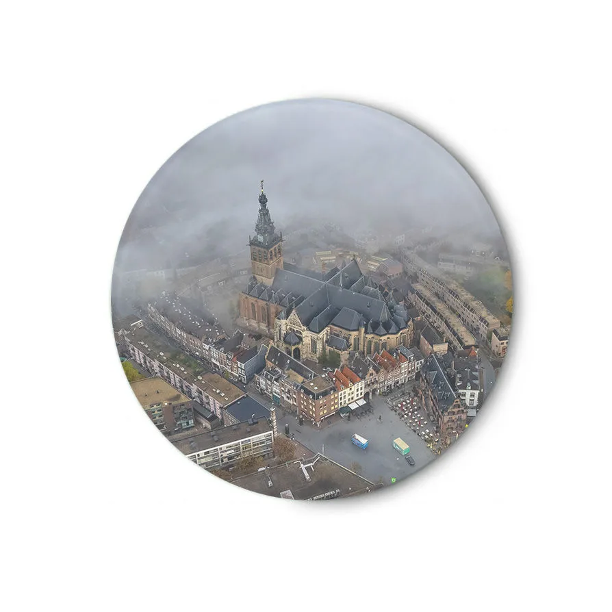 Nijmeegse onderzetters van glas door Drone Paul Beckers — luchtfoto Nijmegen, afbeelding 2