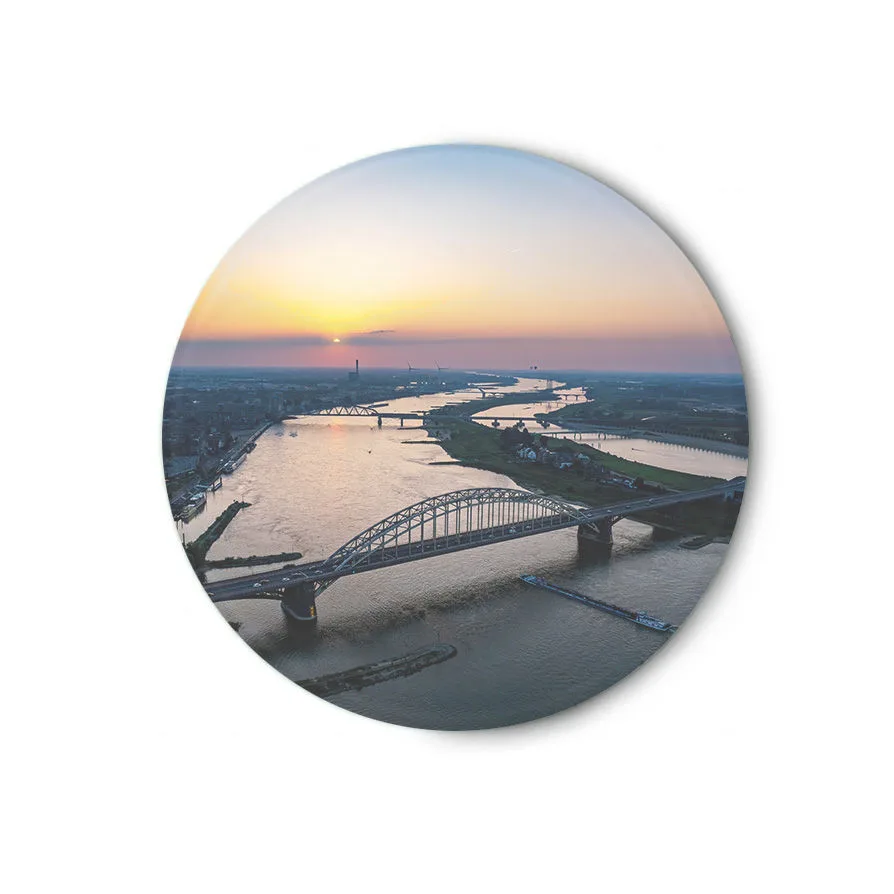 Nijmeegse onderzetters van glas door Drone Paul Beckers — luchtfoto Nijmegen, afbeelding 4