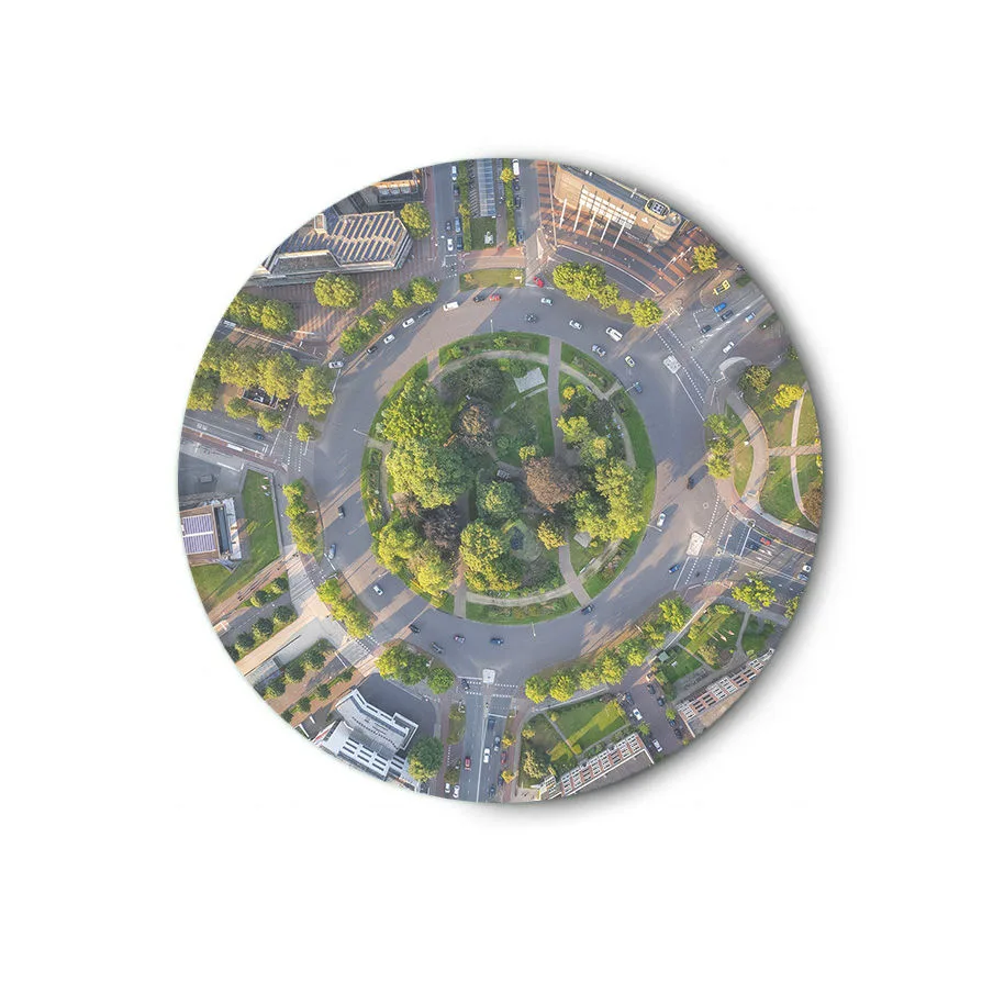 Nijmeegse onderzetters van glas door Drone Paul Beckers — luchtfoto Nijmegen, afbeelding 13