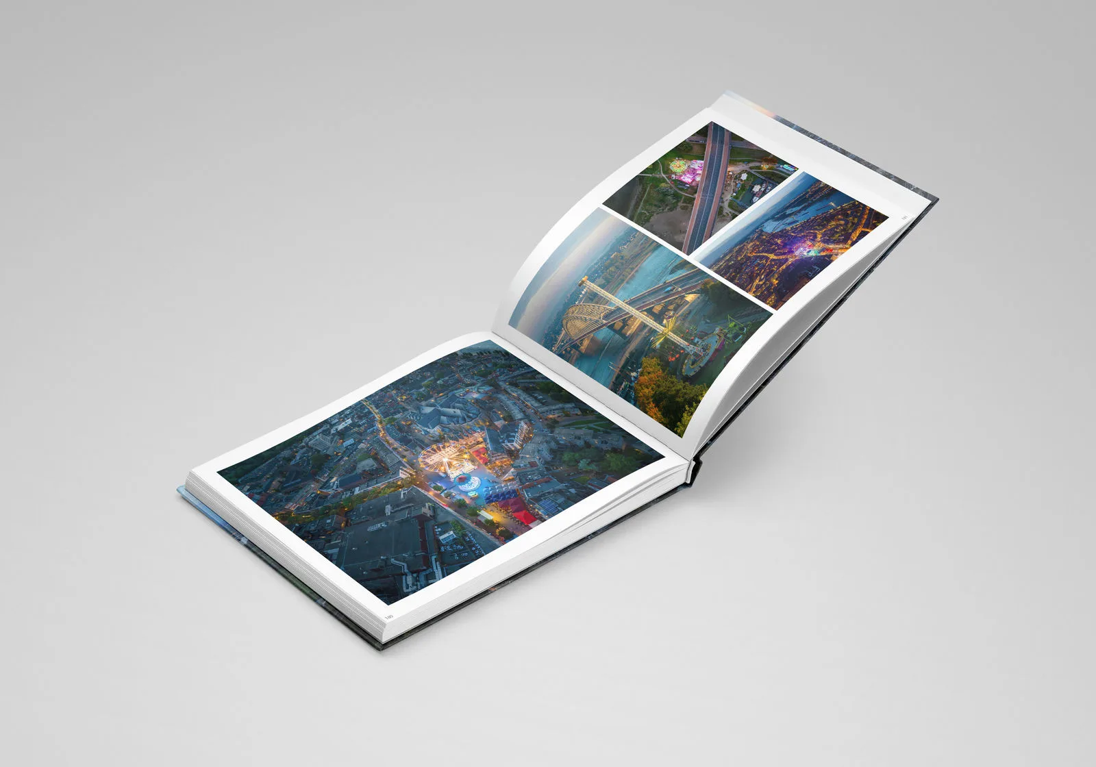 Hardcover boek Nijmegen van boven door Drone Paul Beckers — luchtfoto Nijmegen, afbeelding 6