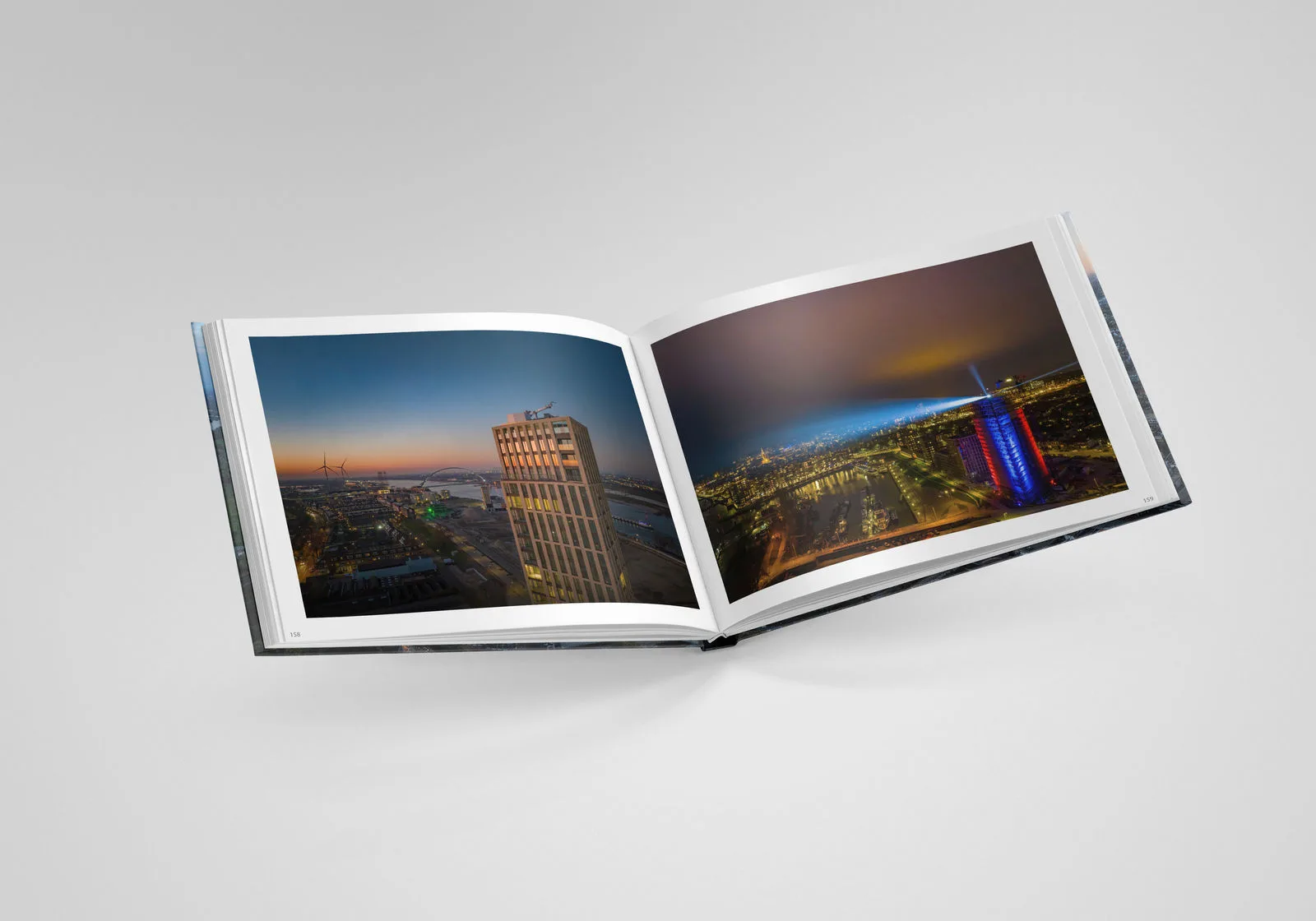 Hardcover boek Nijmegen van boven door Drone Paul Beckers — luchtfoto Nijmegen, afbeelding 8