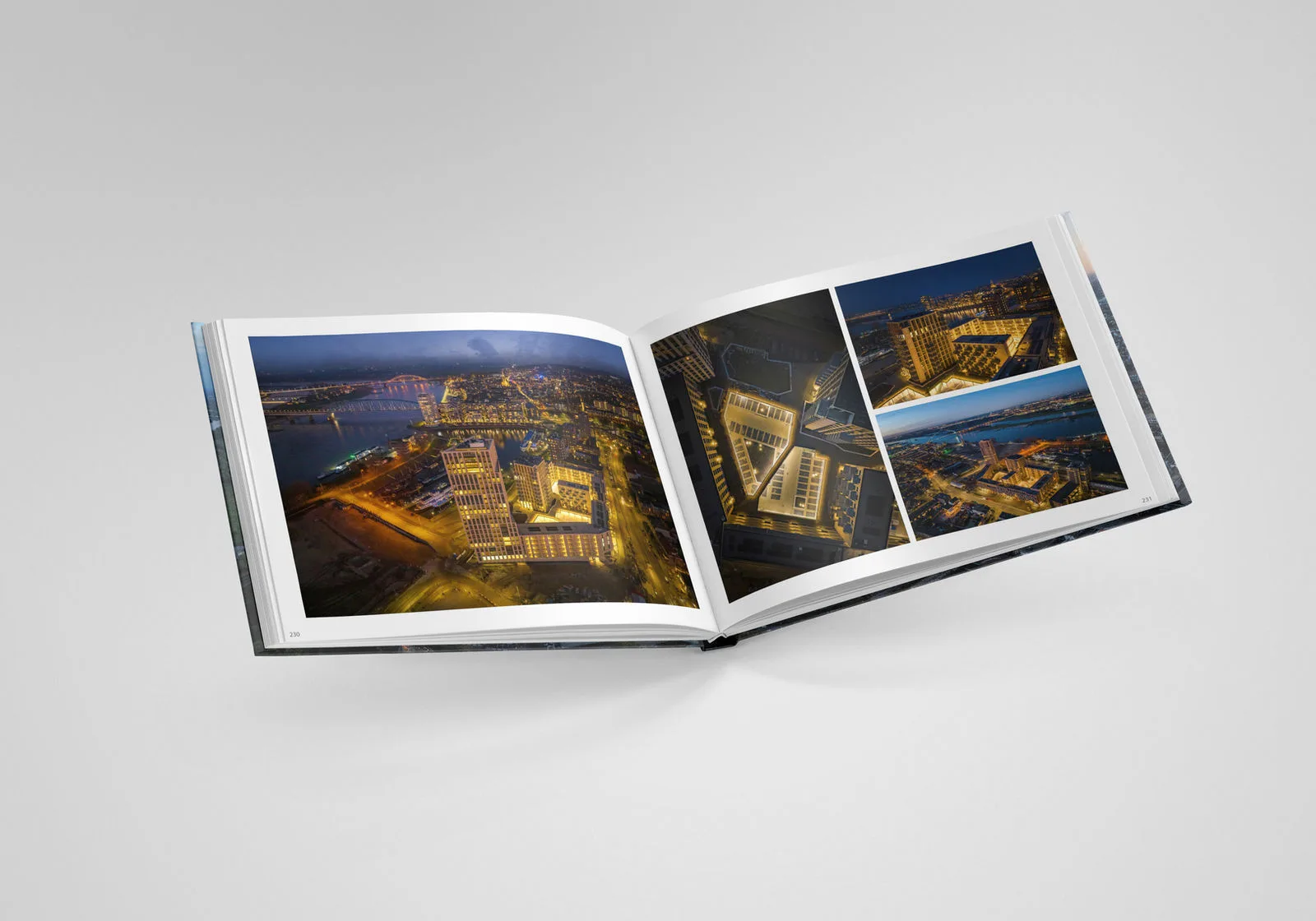 Hardcover boek Nijmegen van boven door Drone Paul Beckers — luchtfoto Nijmegen, afbeelding 10