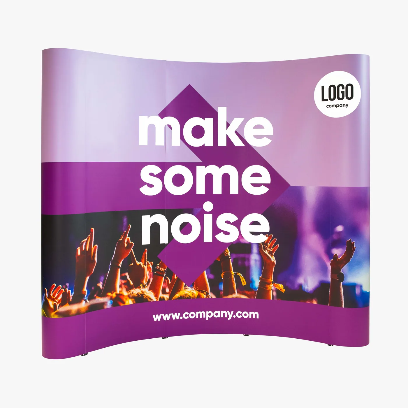 Curved pop-up wall – foto 2