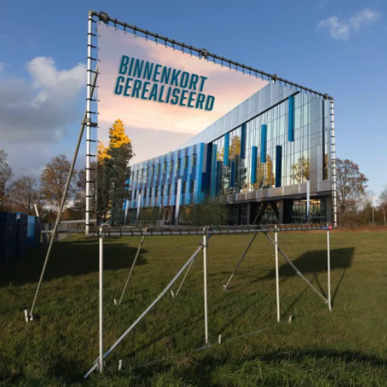 Vrijstaand spandoekframe – foto 6