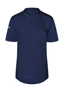 Karlowsky Werkhemd Performance met korte mouwen in Navy, voorkant