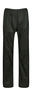 Regatta Professional Pro Pack Away Overtrousers in Black, voorkant