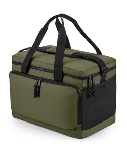 Bagbase Gerecyclede grote koelschoudertas in Military Green, voorkant