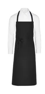 SG Accessories PARIS gerecycled halterschort in Black, voorkant