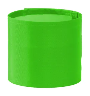 Yoko Fluo Print Me Armband in Lime, voorkant