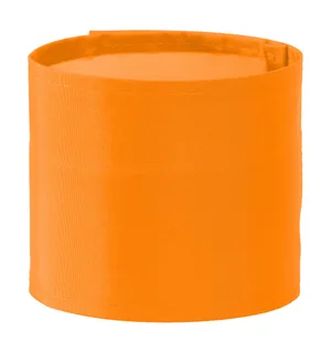Yoko Fluo Print Me Armband in Fluo Orange, voorkant