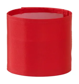Yoko Fluo Print Me Armband in Red, voorkant