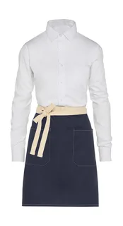 SG Accessories SANTORINI sloof met contrast en zak in Navy, voorkant
