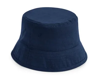 Beechfield Vissershoed van biologisch katoen in Navy, voorkant