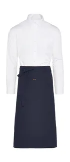 SG Accessories PROVENCE bistro apron with pocket in Navy, voorkant