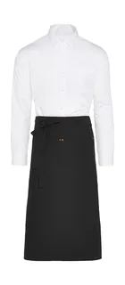 SG Accessories PROVENCE bistro apron with pocket in Black, voorkant