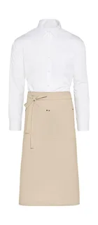 SG Accessories PROVENCE bistro apron with pocket in Natural, voorkant