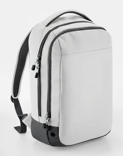 Bagbase Athleisure sportrugzak in Ice Grey, voorkant