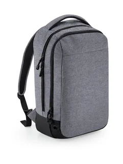 Bagbase Athleisure sportrugzak in Grey Marl, voorkant
