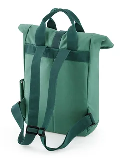 Bagbase Gerecyclede mini roll-top rugzak met dubbele handgreep – foto 8