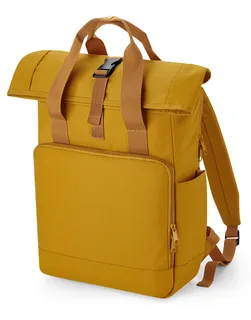 Bagbase Recycled twin-handle roll-top laptop backpack – foto 4