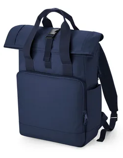 Bagbase Recycled twin-handle roll-top laptop backpack – foto 5