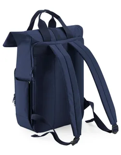 Bagbase Recycled twin-handle roll-top laptop backpack – foto 9