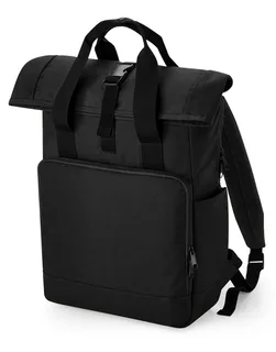 Bagbase Recycled twin-handle roll-top laptop backpack – foto 6