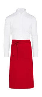 SG Accessories ROME halflange sloof met zak in Red, voorkant