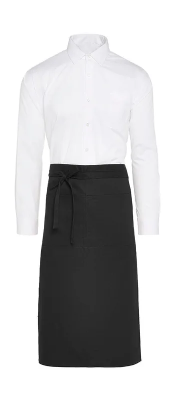 SG Accessories ROME medium-length bistro apron with pocket