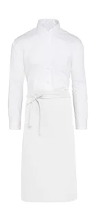 SG Accessories ROME halflange sloof met zak in White, voorkant