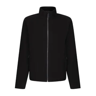 Regatta Professional Honestly Made Recycled Full Zip Microfleece in Black, voorkant
