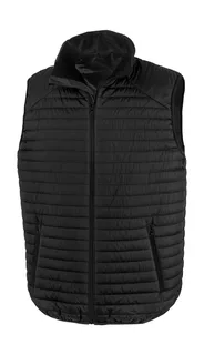 Result Thermoquilt bodywarmer in Black/Black, voorkant