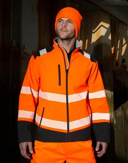 Result Safe Guard Bedrukbare ripstop veiligheidssoftshell – foto 3