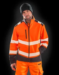 Result Safe Guard Bedrukbare ripstop veiligheidssoftshell – foto 2