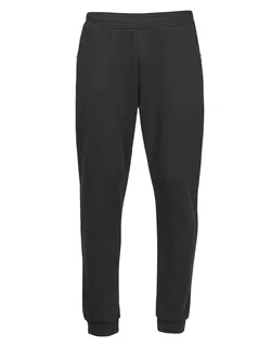Tee Jays Geribde interlock broek in Black, voorkant