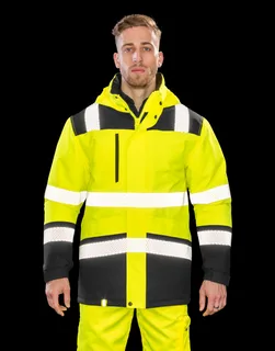 Result Safe Guard Printable waterproof softshell safety coat – foto 2