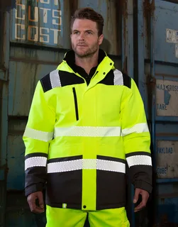 Result Safe Guard Printable waterproof softshell safety coat – foto 1