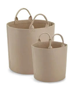 Bagbase Felt Trug in Sand, voorkant