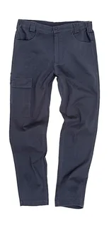Result Work-Guard Super stretch slim chino in Navy, voorkant