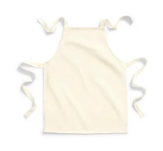 Westford Mill Fairtrade katoenen kinderhobbyschort in Natural, voorkant