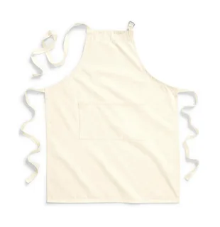 Westford Mill Fairtrade katoenen hobbyschort in Natural, voorkant