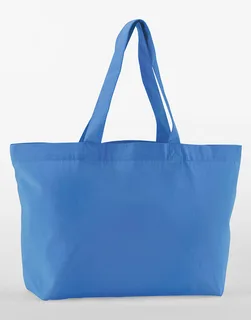 Westford Mill EarthAware® Organic Twill Shopper in Cornflower Blue, voorkant