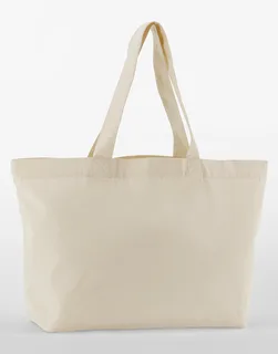 Westford Mill EarthAware® Organic Twill Shopper in Natural, voorkant