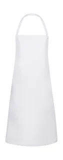 Karlowsky Basic halterschort in White, voorkant