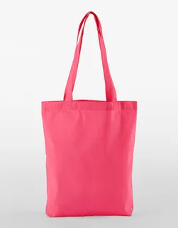 Westford Mill EarthAware® Organic Twill Tote in Raspberry Pink, voorkant