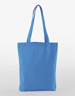 Westford Mill EarthAware® Organic Twill Tote in Cornflower Blue, voorkant