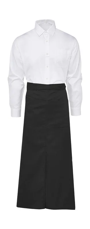 SG Accessories BERLIN long bistro apron with vent and pocket